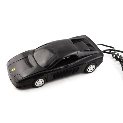 Ferrari Modell Telefon, analog  mit TAE-Stecker Ohne Klingel - DEKO-Artikel