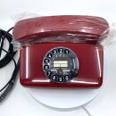 Telefon FeTAp 791-1 Nummernschalter 01 /83 rot unbenutzt, ohne Kapseln