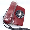 Telefon FeTAp 791-1 Nummernschalter 01 /83 rot unbenutzt, ohne Kapseln