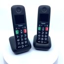 Gigaset E290 Duo Großtastentelefon 2 Mobilteile, gebraucht