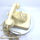 W48 Telefon Elfenbein / Weiss Nachbau Friedrich Reiner mit TAE-Stecker TOP