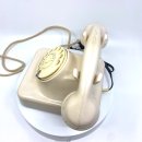 W48 Telefon Elfenbein / Weiss Friedrich Reiner 10/62 mit TAE-Stecker