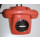Post FeTAp 611-1 Lachsrot, SEL, seltenes Telefon, Wählscheibe,TAE-Stecker