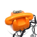 Telefon FeTAp 611-2 orange Post Wählscheibe / Nummernschalter 8/81 Hagenuk Kiel