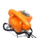 Telefon FeTAp 611-2 orange Post Wählscheibe / Nummernschalter 8/81 Hagenuk Kiel