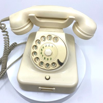W49 Post Wählscheiben Telefon Nummernschalter Bakelit