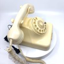 W48 Telefon Elfenbeinfarben  mit TAE-Stecker