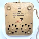 W48 Telefon Elfenbeinfarben  mit Walzen-Stecker (Nicht auf Funktion geprüft)