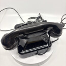 Altes Telefon Siemens  9Fg tist 5b / W48 schwarz Bakelit TAE-Stecker