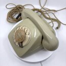 Post Telefon FeTAp 611 BJ  3/72 grau mit Brokathaube