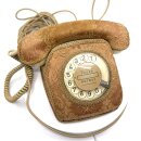 Post Telefon FeTAp 611 BJ  3/72 grau mit Brokathaube