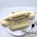 W48 Telefon Elfenbeinfarben  Cremefarben mit TAE-Stecker