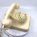 W48 Telefon Elfenbeinfarben  Cremefarben mit TAE-Stecker
