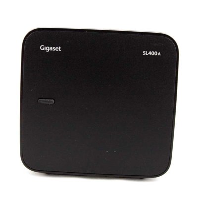 Basis Gigaset SL400A, DECT, bis zu 6 Mobilteile anmeldbar, analog Telefon schnurlos